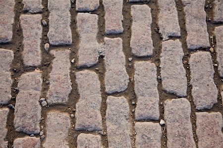 paver - Brick road in back alley Photographie de stock - Aubaine LD & Abonnement, Code: 400-04476646