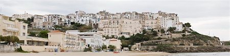 sperlonga italy - Looking at the Roman town of Sperlonga from the beach. Stock Photo - Budget Royalty-Free & Subscription, Code: 400-04477463
