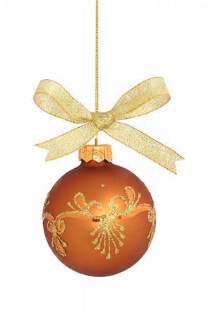 simsearch:693-06018744,k - Christmas Ball Series / isolated / hand made clipping path included Stock Photo - Budget Royalty-Free & Subscription, Code: 400-04477500