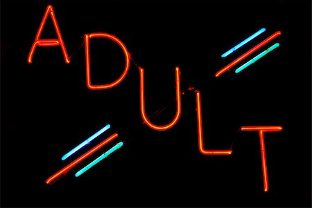 porão - Illuminated adult neon sign on black background Stock Photo - Budget Royalty-Free & Subscription, Code: 400-04477974
