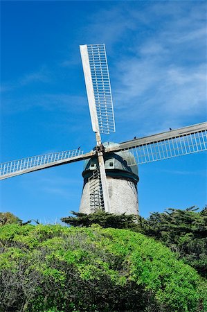 Mill in Golden Gate Park San Francisco Stockbilder - Microstock & Abonnement, Bildnummer: 400-04478006