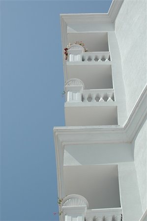 Balconies and clear sky Stock Photo - Budget Royalty-Free & Subscription, Code: 400-04478320