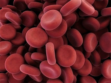 3d rendered close up of many red blood cells Stock Photo - Budget Royalty-Free & Subscription, Code: 400-04479326