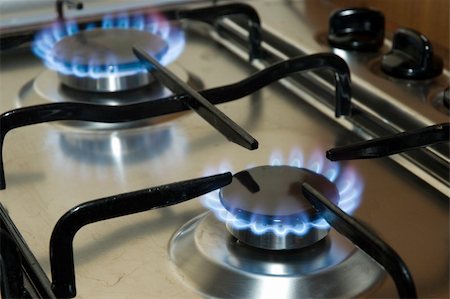 Cooking surface and gas Stock Photo - Budget Royalty-Free & Subscription, Code: 400-04479479
