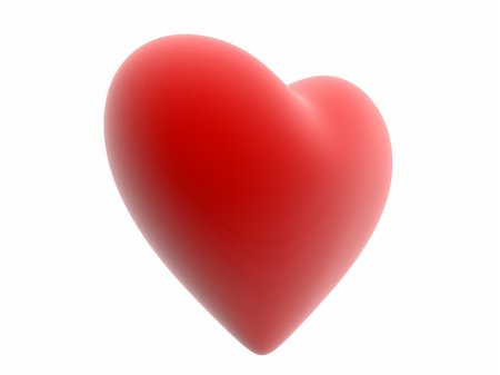 simsearch:400-03954598,k - 3d rendered illustration of a big red heart Photographie de stock - Aubaine LD & Abonnement, Code: 400-04479741