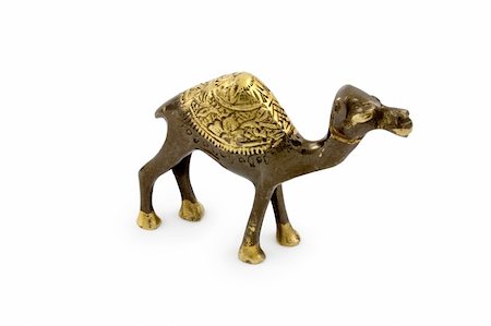 Statuette of camel. Clipping path included. Stock Photo - Budget Royalty-Free & Subscription, Code: 400-04473853