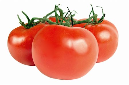 simsearch:693-06020262,k - Juicy red tomatoes isolated on white background Foto de stock - Super Valor sin royalties y Suscripción, Código: 400-04484053