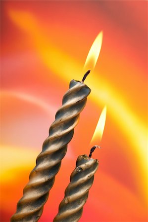 simsearch:400-04210315,k - Two christmas candles over color background, vertical composition Stock Photo - Budget Royalty-Free & Subscription, Code: 400-04484693