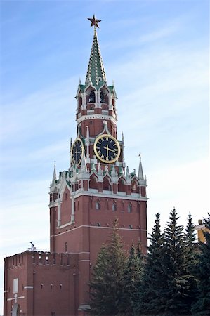 spassky tower - Moscow Foto de stock - Super Valor sin royalties y Suscripción, Código: 400-04485031