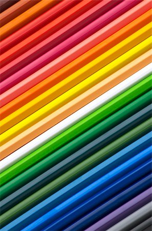 colors pencils background Photographie de stock - Aubaine LD & Abonnement, Code: 400-04486572