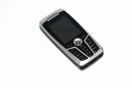 simsearch:400-04558697,k - Mobile phone isolated on white background Stockbilder - Microstock & Abonnement, Bildnummer: 400-04488392