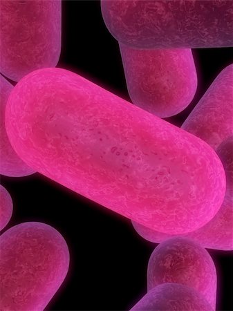 simsearch:400-05226095,k - 3d rendered close up of some isolated bacteria Stock Photo - Budget Royalty-Free & Subscription, Code: 400-04480643