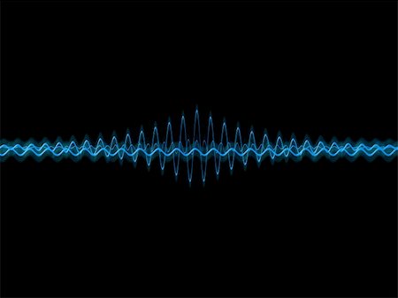 frequency - 3d rendered illustration of a sound wave Foto de stock - Super Valor sin royalties y Suscripción, Código: 400-04480671
