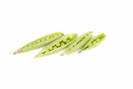 simsearch:400-04785141,k - fresh green peas  on the white background Stock Photo - Budget Royalty-Free & Subscription, Code: 400-04480813