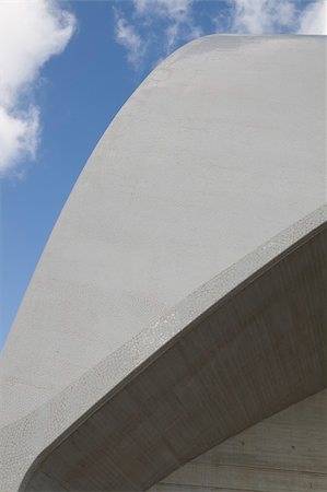 simsearch:400-03938584,k - Detail of an odd building located in Tenerife, Canary islands, Spain. Foto de stock - Royalty-Free Super Valor e Assinatura, Número: 400-04480945