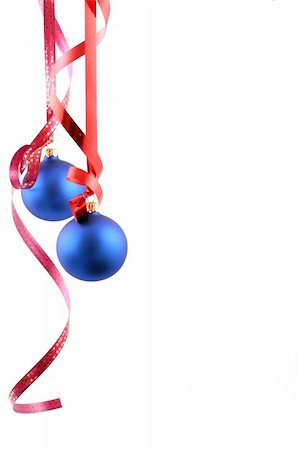 eremm (artist) - Blue balls - Christmas decoration Foto de stock - Super Valor sin royalties y Suscripción, Código: 400-04481006