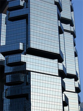 Exterior design of Lippo building in Hong Kong Stock Photo - Budget Royalty-Free & Subscription, Code: 400-04481215