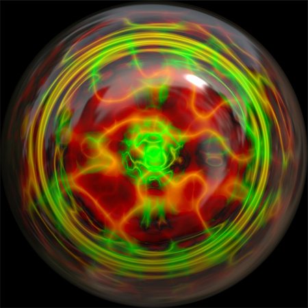 simsearch:400-05041370,k - Crystal ball on black background Stock Photo - Budget Royalty-Free & Subscription, Code: 400-04481445
