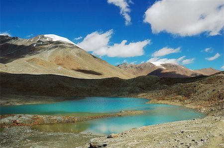 Himalayan lakes along Padum Trek, Ladakh, India. Stock Photo - Budget Royalty-Free & Subscription, Code: 400-04481534