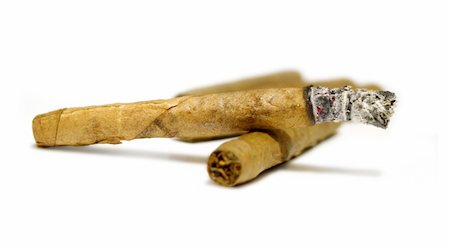 Burning cigar Stock Photo - Budget Royalty-Free & Subscription, Code: 400-04481604