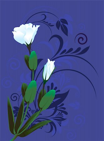 simsearch:400-04114983,k - Floral design vectors Stockbilder - Microstock & Abonnement, Bildnummer: 400-04483367