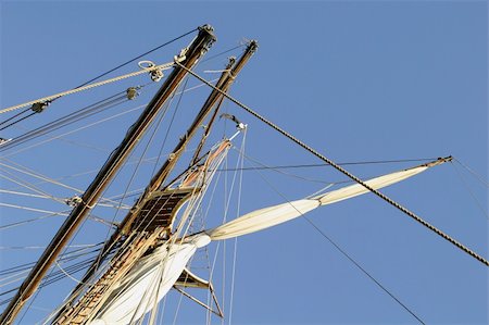 simsearch:400-04803943,k - Tall ship detail with sky in the background Stock Photo - Budget Royalty-Free & Subscription, Code: 400-04494527