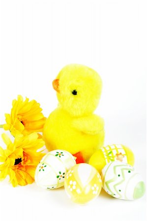 Easter chicken Stock Photo - Budget Royalty-Free & Subscription, Code: 400-04494795