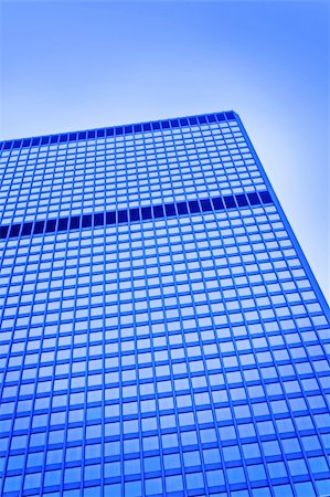 simsearch:400-05738138,k - Office buildings, downtown, financial district, large banks Fotografie stock - Microstock e Abbonamento, Codice: 400-04495453