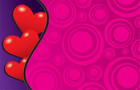 simsearch:400-04685521,k - Colorful Valentine Background, perfect for an invitation or card! Photographie de stock - Aubaine LD & Abonnement, Code: 400-04496682