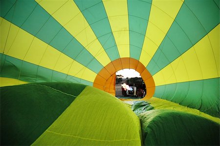 Inside the hot air balloon Fotografie stock - Microstock e Abbonamento, Codice: 400-04496973