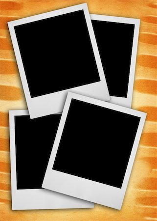 simsearch:400-05117367,k - blank photo frames against rough grunge background Stock Photo - Budget Royalty-Free & Subscription, Code: 400-04497795