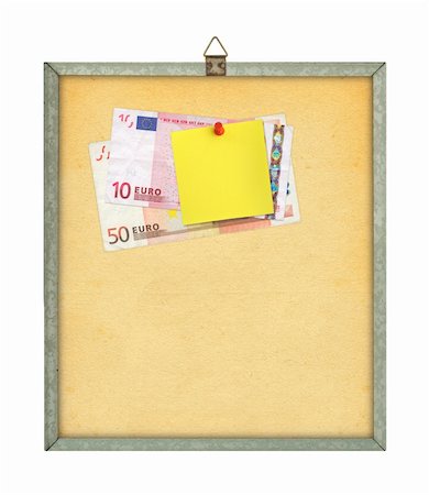 simsearch:400-04497952,k - blank shopping list and money to spend, all isolated on white Stock Photo - Budget Royalty-Free & Subscription, Code: 400-04497997