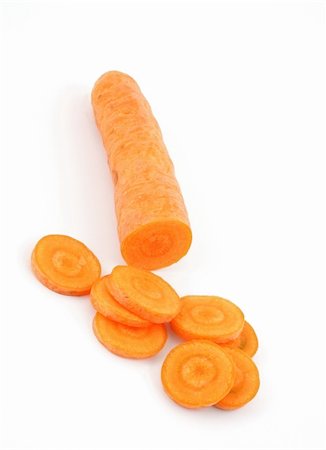 simsearch:400-04347888,k - close-up of chopped carrot on white background Stockbilder - Microstock & Abonnement, Bildnummer: 400-04498492
