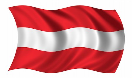 simsearch:400-03994118,k - Flag of Austria waving in the wind Foto de stock - Super Valor sin royalties y Suscripción, Código: 400-04499899