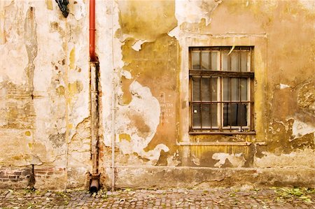 An old weathered wall abstract in Prage, Czech Republic. Stock Photo - Budget Royalty-Free & Subscription, Code: 400-04490300
