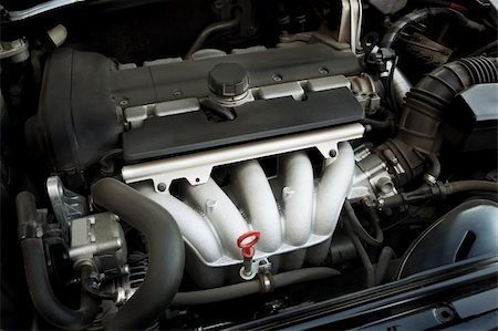 simsearch:400-08372468,k - The powerful engine of the modern car Fotografie stock - Microstock e Abbonamento, Codice: 400-04490682