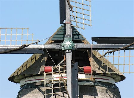 dutch windmill Foto de stock - Super Valor sin royalties y Suscripción, Código: 400-04491317