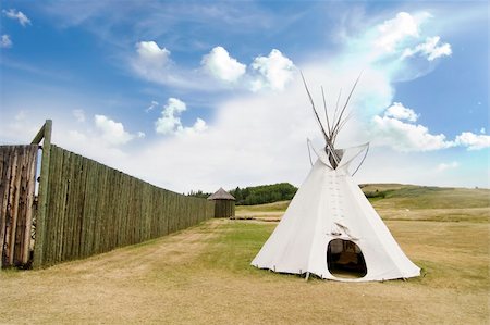 royal national park - Tepee detail at the Cypress Hills Provincial Park Stock Photo - Budget Royalty-Free & Subscription, Code: 400-04491336