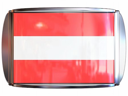 simsearch:400-04615817,k - 3d scene icon with flag of the Austria Foto de stock - Royalty-Free Super Valor e Assinatura, Número: 400-04491668