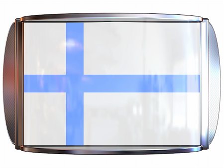 simsearch:400-04615817,k - 3d scene icon with flag of the Finland Foto de stock - Royalty-Free Super Valor e Assinatura, Número: 400-04491689