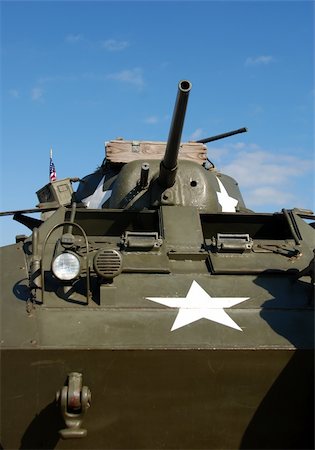 World War II era tank Stock Photo - Budget Royalty-Free & Subscription, Code: 400-04491740
