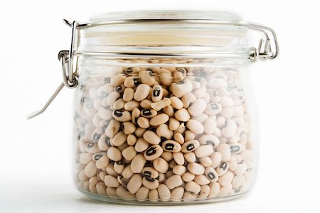 simsearch:400-03986789,k - Black eyed peas in a glass container Photographie de stock - Aubaine LD & Abonnement, Code: 400-04493931