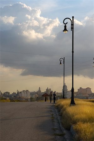 simsearch:400-05731808,k - A view of Havana on cloudy afternoon Stock Photo - Budget Royalty-Free & Subscription, Code: 400-04504832