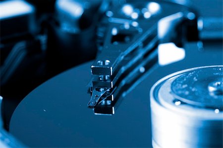 simsearch:400-03992953,k - Macro photo - Hard Disk Drive. Great details ! Stock Photo - Budget Royalty-Free & Subscription, Code: 400-04507582