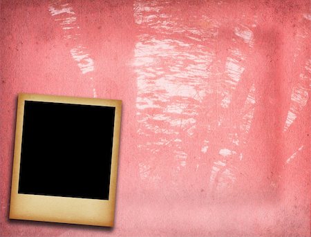 simsearch:400-05117367,k - old blank photo frame with against rough background Stock Photo - Budget Royalty-Free & Subscription, Code: 400-04508097