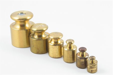 A set of precision weights. Foto de stock - Super Valor sin royalties y Suscripción, Código: 400-04500721