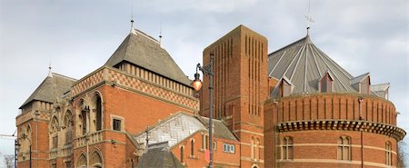 The shakespeare memorial theatre stratford-upon-avon  warwickshire the midlands england uk. Fotografie stock - Microstock e Abbonamento, Codice: 400-04501447