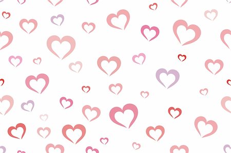 red carpet vector background - Seamless colorful hearts background [vector illustration] Stock Photo - Budget Royalty-Free & Subscription, Code: 400-04502009