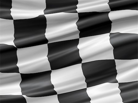 simsearch:400-06913633,k - balck and white checkered racing flag waiving detail Fotografie stock - Microstock e Abbonamento, Codice: 400-04502627