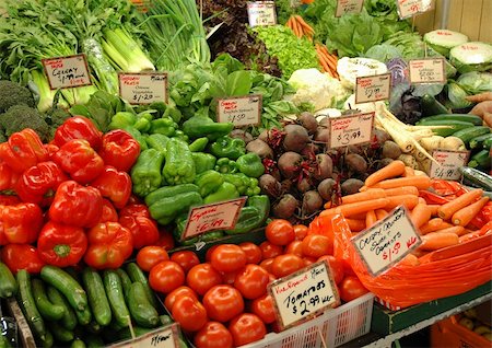 Fresh Vegetables Fotografie stock - Microstock e Abbonamento, Codice: 400-04502852